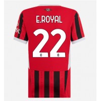 AC Milan Emerson Royal #22 Domáci Ženy futbalový dres 2024-25 Krátky Rukáv